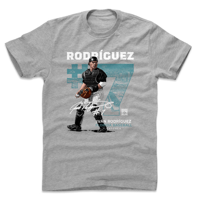 Ivan Rodriguez Throwback Number WHT