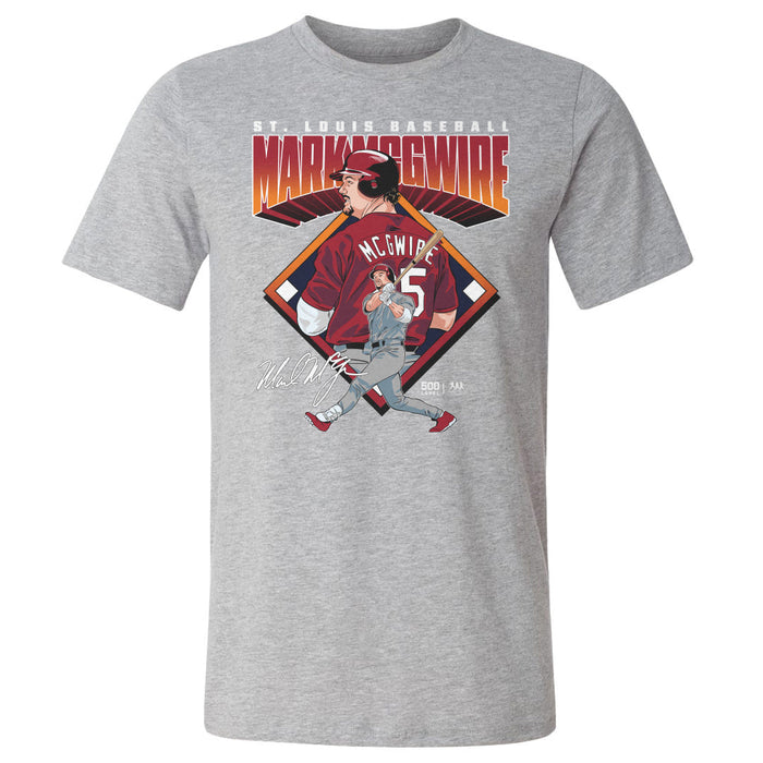 Mark McGwire St. Louis Baseball Diamond WHT