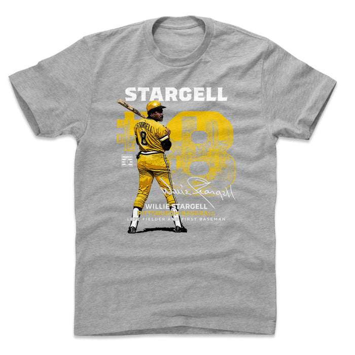 Willie Stargell Throwback Number WHT