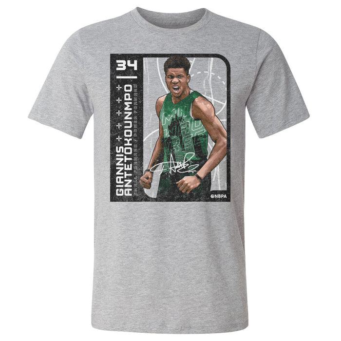 Giannis Antetokounmpo Milwaukee Card WHT