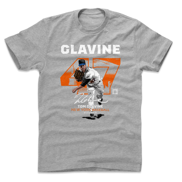 Tom Glavine Throwback Number WHT