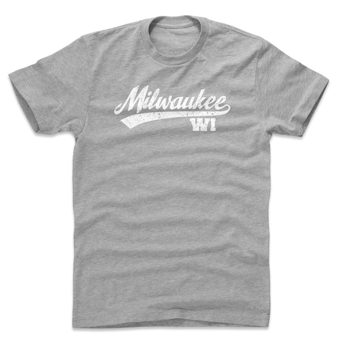 Milwaukee In Script Milwaukee Wisconsin City Script WHT — MeTV Mall