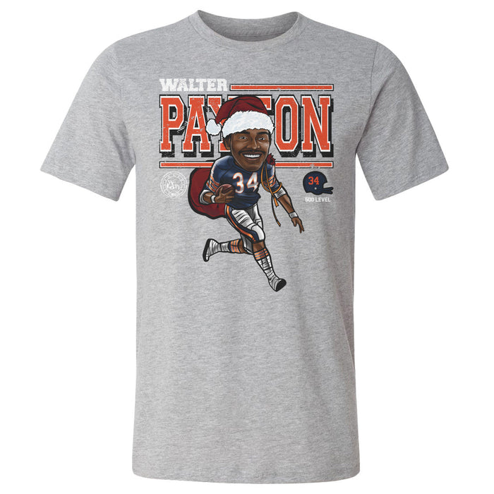 Walter Payton Chicago Cartoon Santa Hat WHT