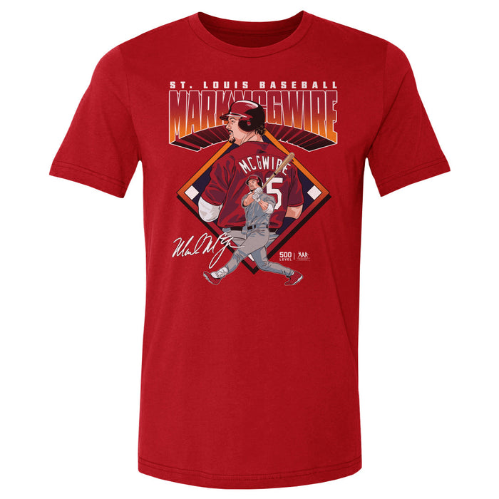 Mark McGwire St. Louis Baseball Diamond WHT