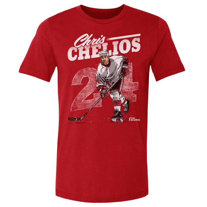 Chris Chelios Detroit Retro WHT