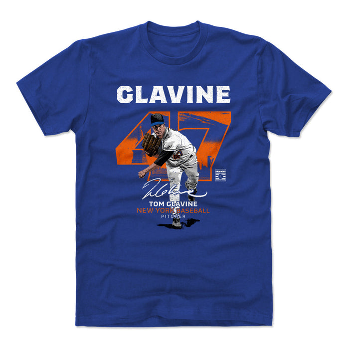 Tom Glavine Throwback Number WHT