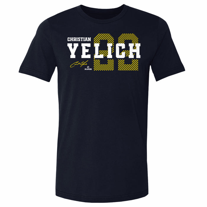 Christian Yelich Milwaukee Type WHT