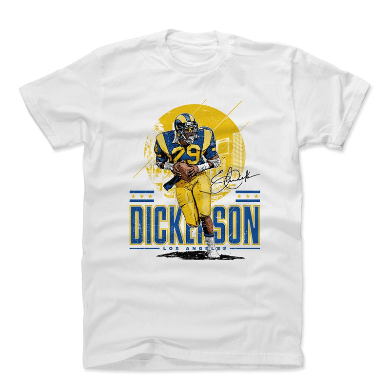 T-Shirt featuring design named Eric Dickerson Los Angeles Skyline, product image 1 of 2
