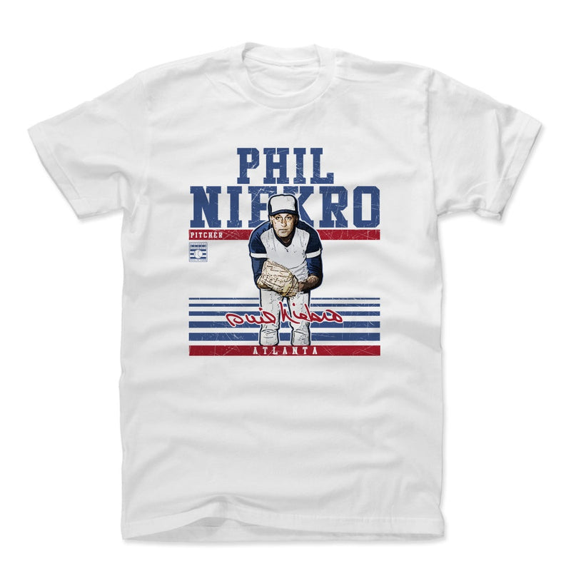 White T-Shirt featuring design named Phil Niekro Sport B