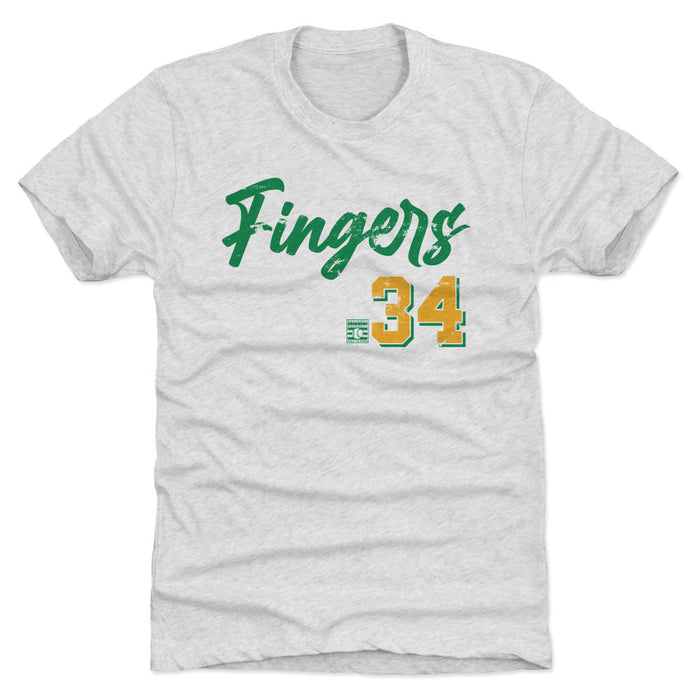 Rollie Fingers Oakland Script