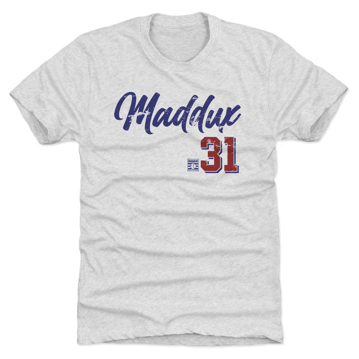 Greg Maddux Chicago Script