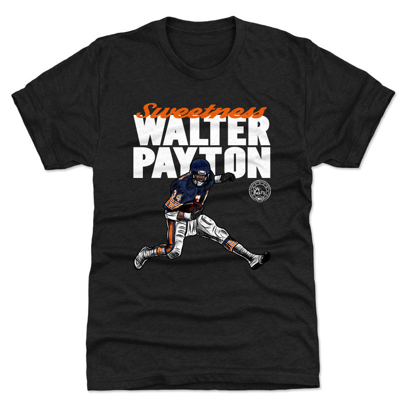 T-Shirt featuring design named Walter Payton Hurdle WHT, product image 2 of 3