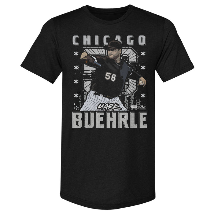 Mark Buehrle Chicago W Gritty WHT