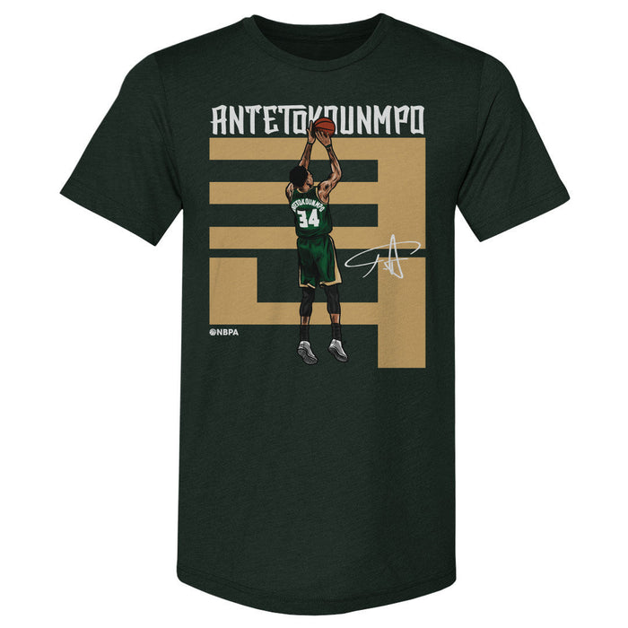 Giannis Antetokounmpo Number D WHT