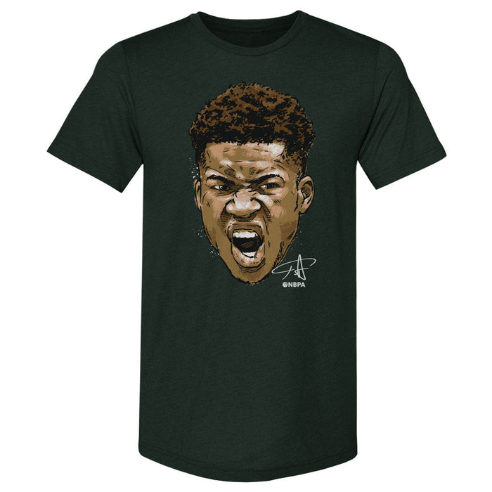 Giannis Antetokounmpo Scream B WHT