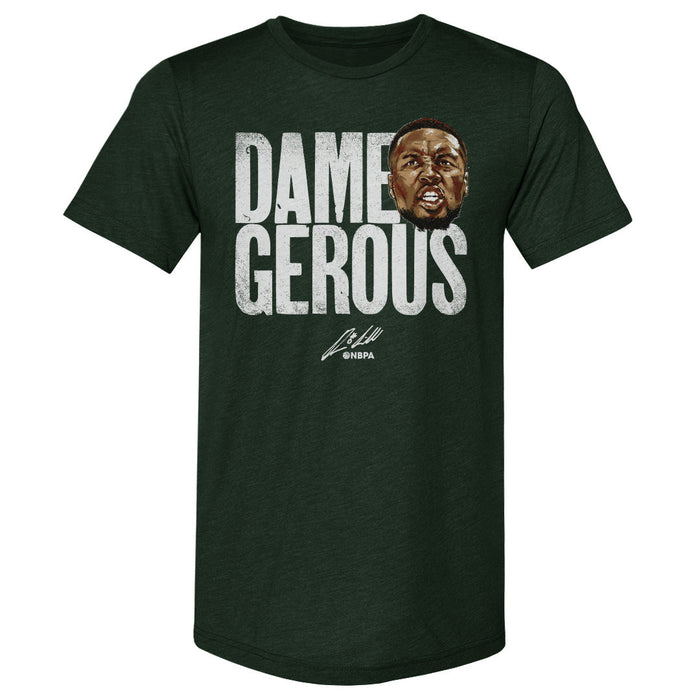 Damian Lillard Milwaukee Dame-gerous WHT