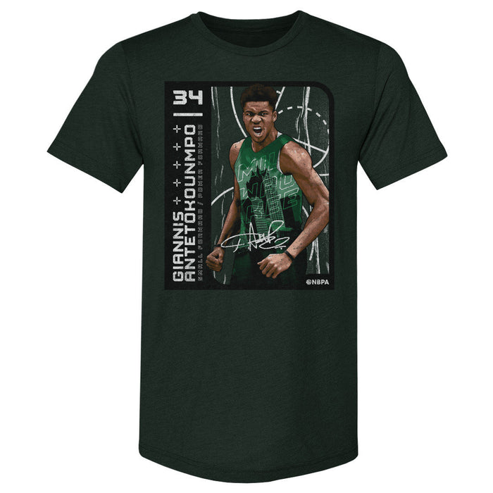 Giannis Antetokounmpo Milwaukee Card WHT