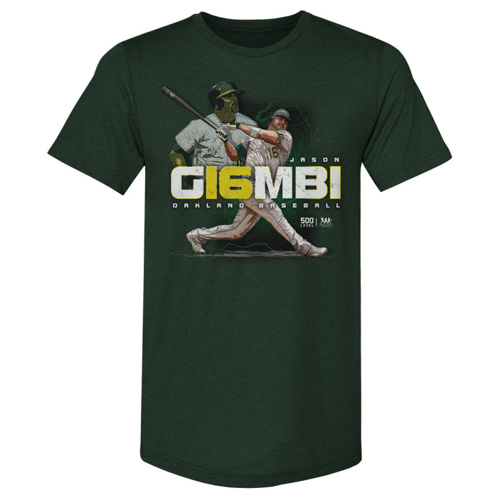 Jason Giambi Oakland Player Number WHT