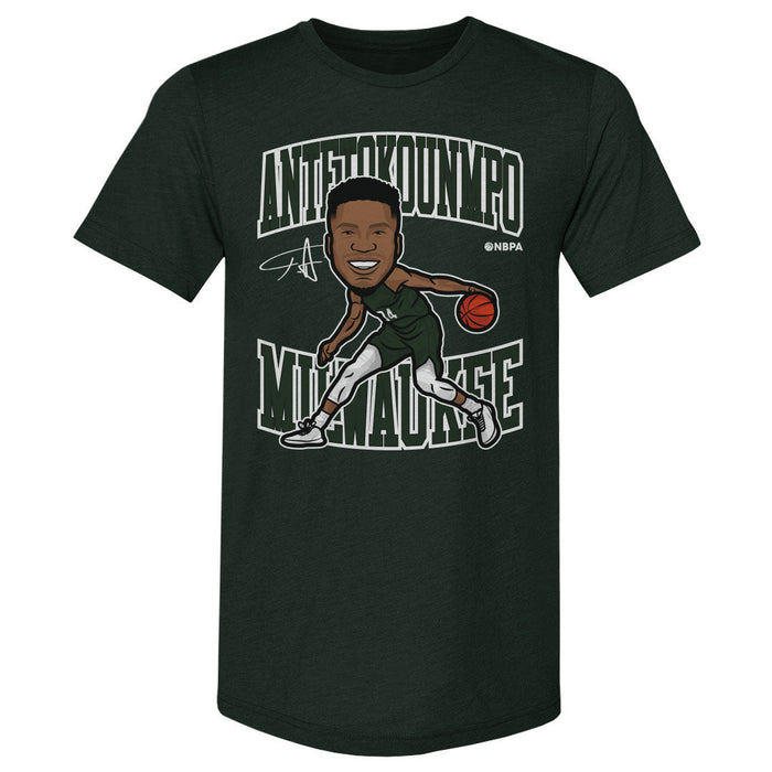 Giannis Antetokounmpo Milwaukee Toon WHT