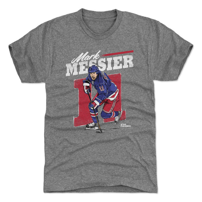 Mark Messier New York R Retro WHT