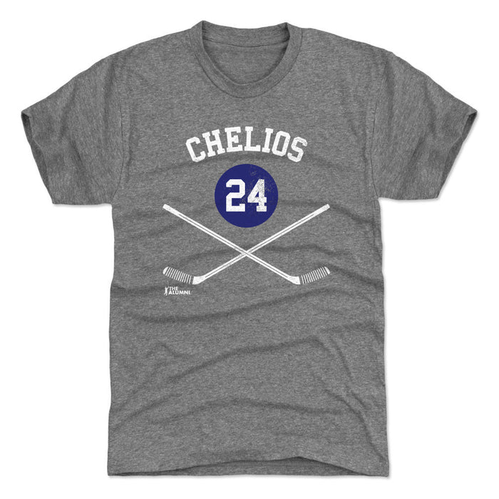 Chris Chelios Montreal 24 Sticks WHT