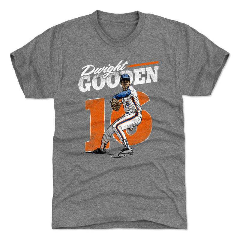 T-Shirt featuring design named Dwight Gooden Retro WHT, product image 2 of 2