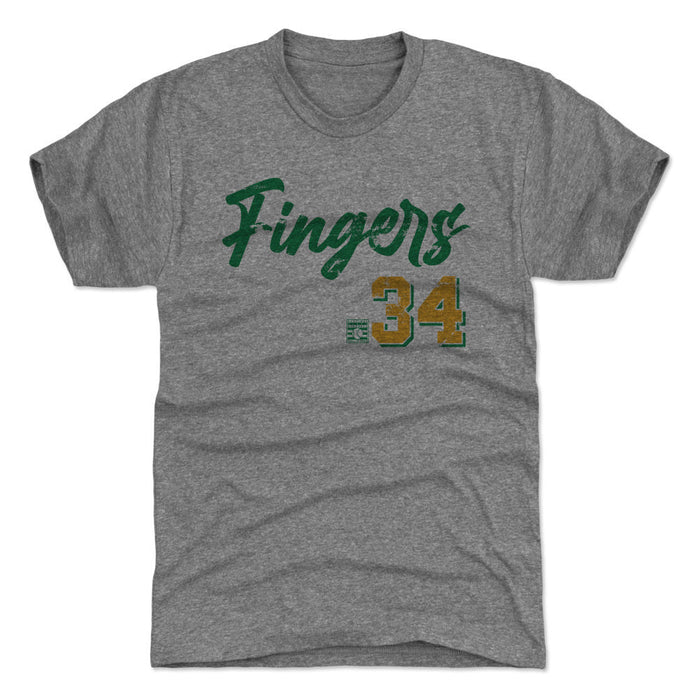 Rollie Fingers Oakland Script