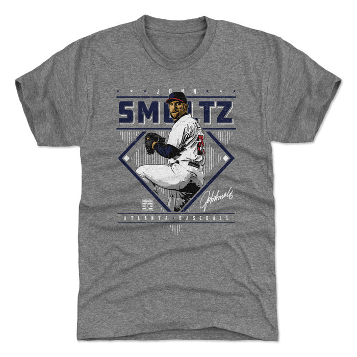 John Smoltz Atlanta Diamond Name WHT