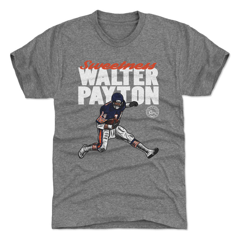 T-Shirt featuring design named Walter Payton Hurdle WHT, product image 1 of 3