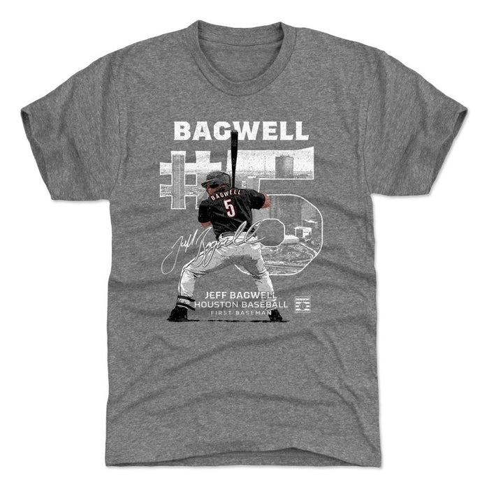 Jeff Bagwell Throwback Number WHT