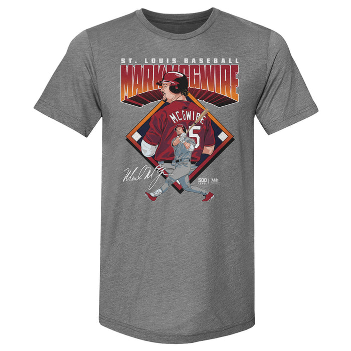 Mark McGwire St. Louis Baseball Diamond WHT