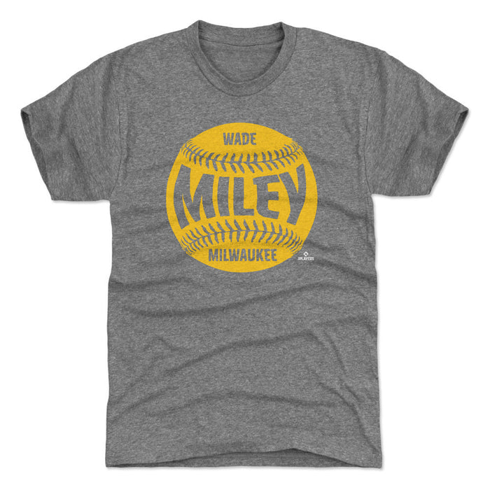 Wade Miley Milwaukee Baseball WHT