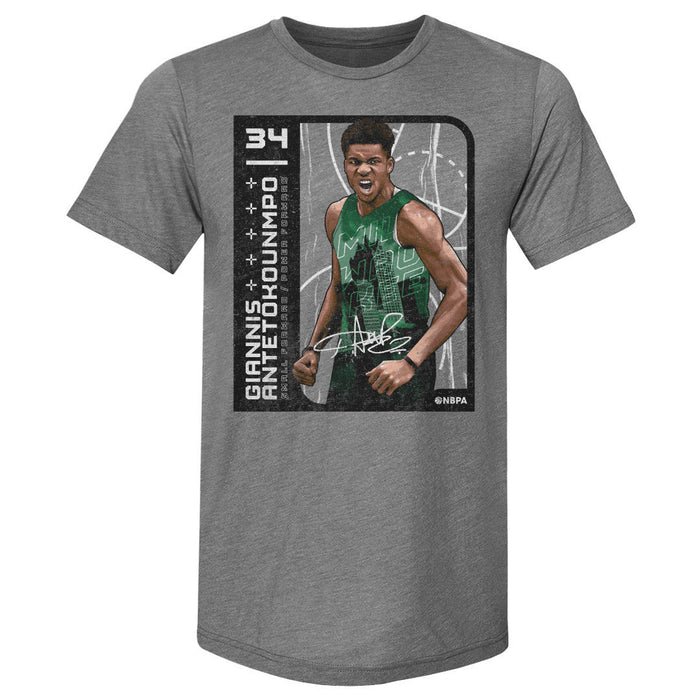 Giannis Antetokounmpo Milwaukee Card WHT