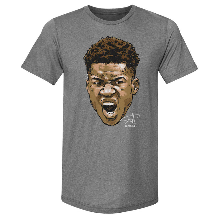 Giannis Antetokounmpo Scream B WHT