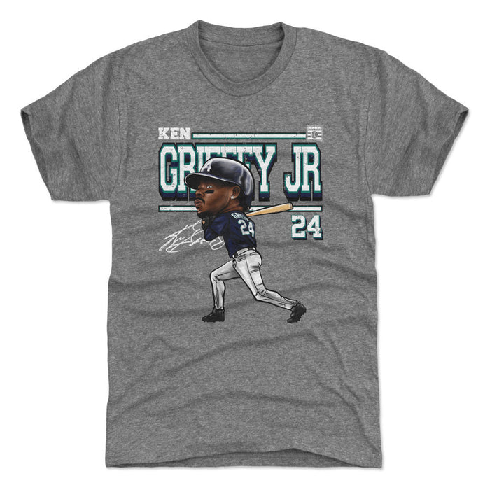 Ken Griffey Jr. Seattle Cartoon WHT