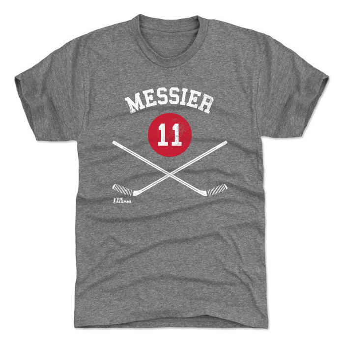 Mark Messier Vancouver 11 Sticks WHT