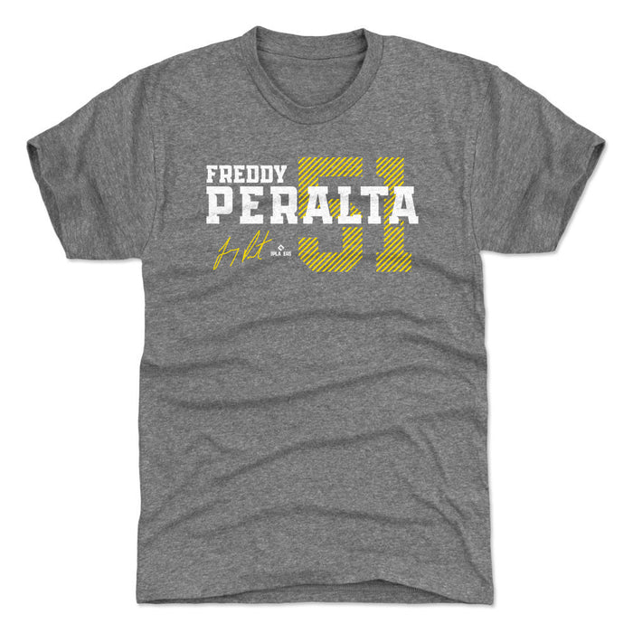 Freddy Peralta Milwaukee Type WHT