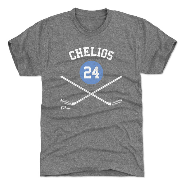 Chris Chelios Atlanta 24 Sticks WHT