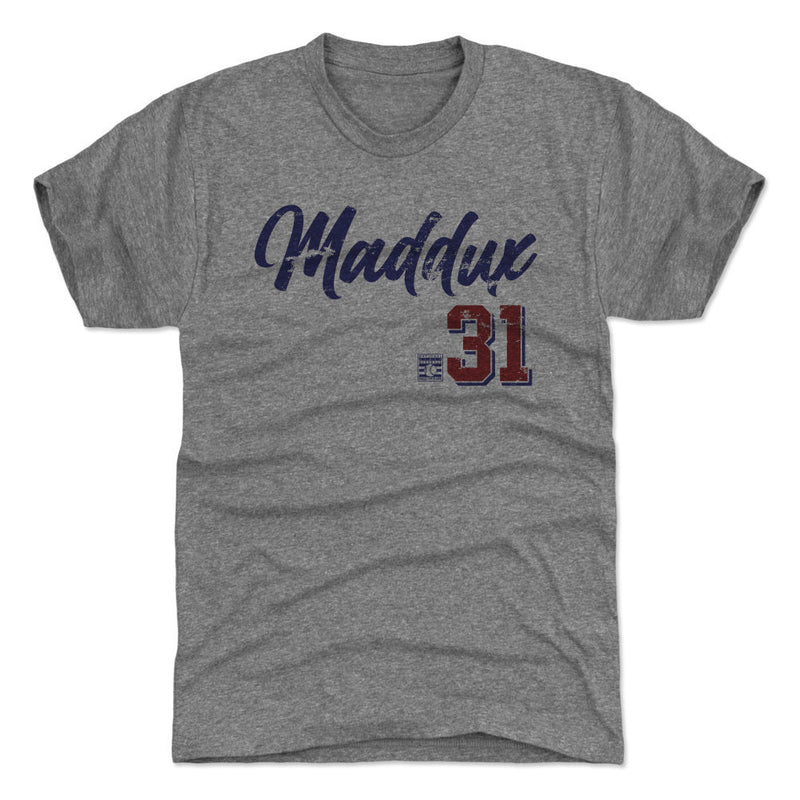 T-Shirt featuring design named Greg Maddux Chicago Script, product image 1 of 2