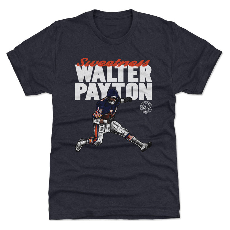 T-Shirt featuring design named Walter Payton Hurdle WHT, product image 3 of 3