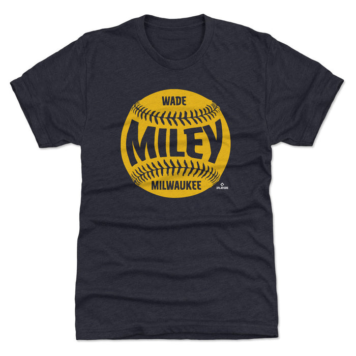 Wade Miley Milwaukee Baseball WHT