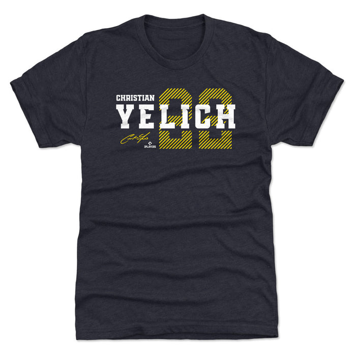 Christian Yelich Milwaukee Type WHT