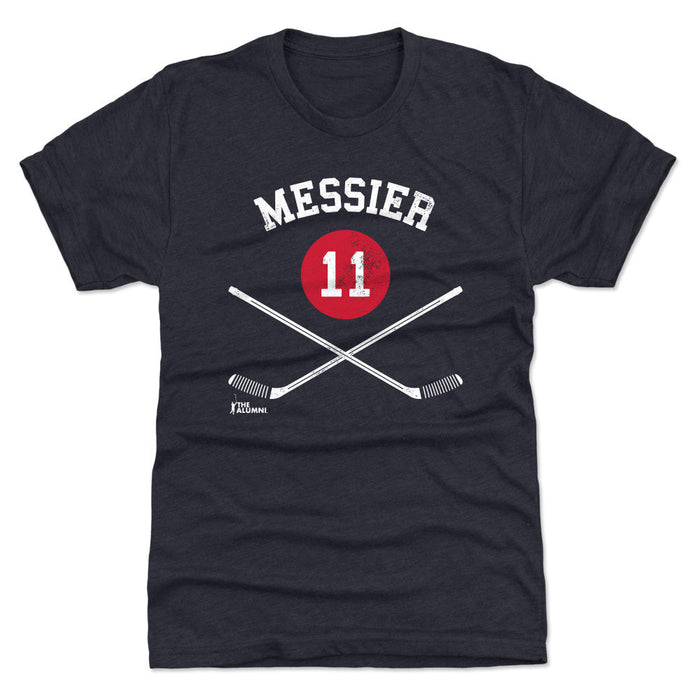 Mark Messier Vancouver 11 Sticks WHT