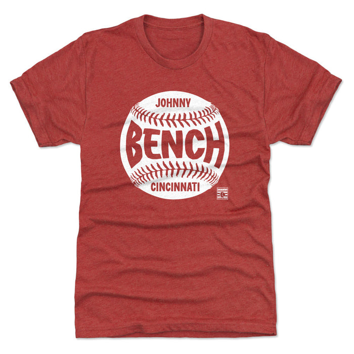 Johnny Bench Cincinnati Baseball WHT