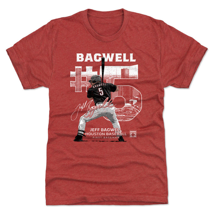 Jeff Bagwell Throwback Number WHT