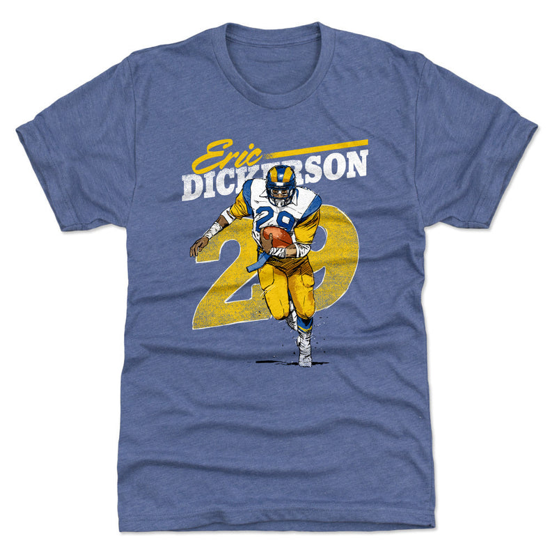 T-Shirt featuring design named Eric Dickerson Retro WHT, product image 2 of 2