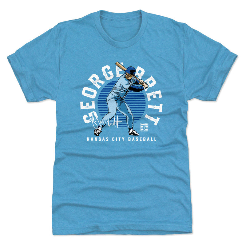 T-Shirt featuring design named George Brett Emblem WHT, product image 2 of 2