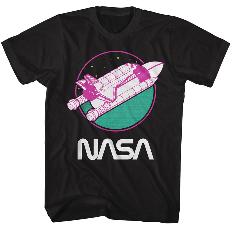 T-Shirt featuring design named NASA - Neon Orbiter