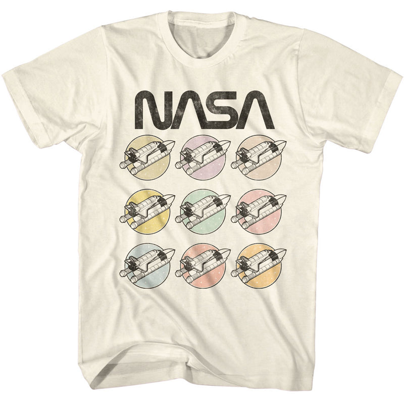 T-Shirt featuring design named NASA - Pastel Rockets