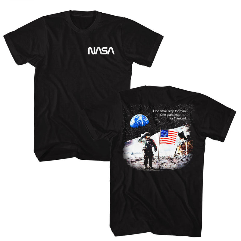 T-Shirt featuring design named NASA - Moon Landing Flag